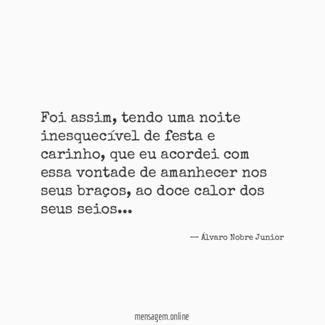 Foi assim