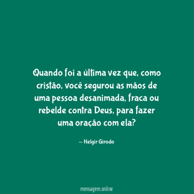 Quando foi a última vez que