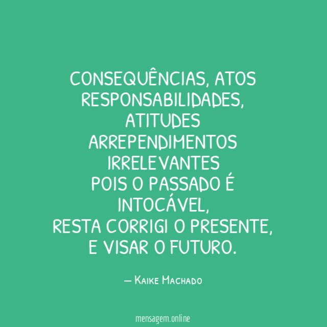 Consequências