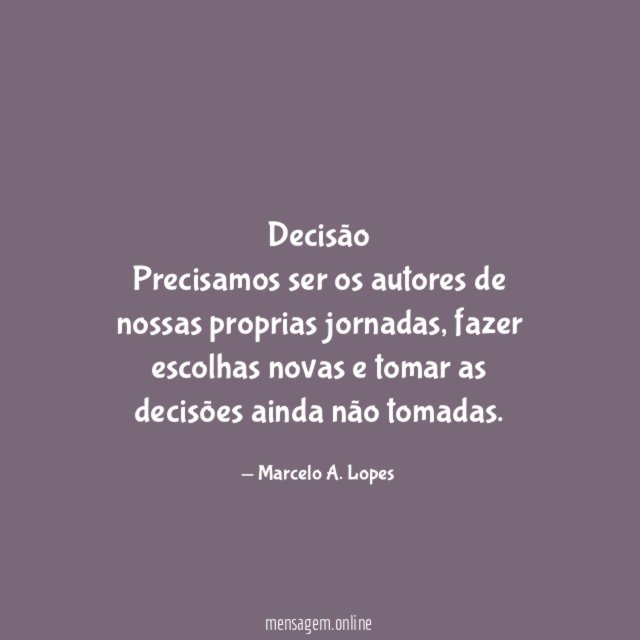 Decisão