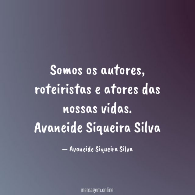Somos os autores