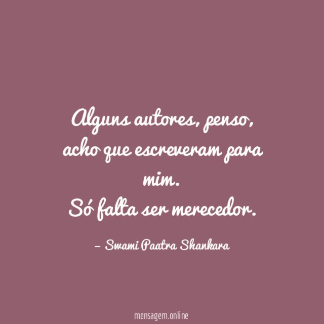Alguns autores