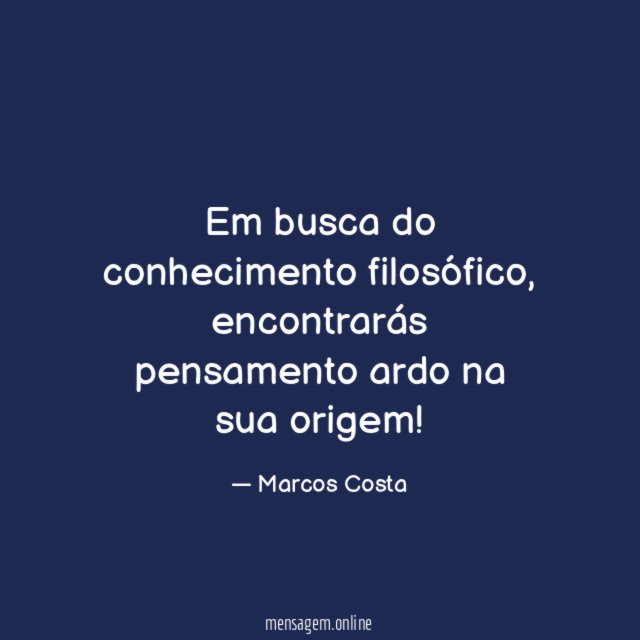 Em busca do conhecimento filosófico