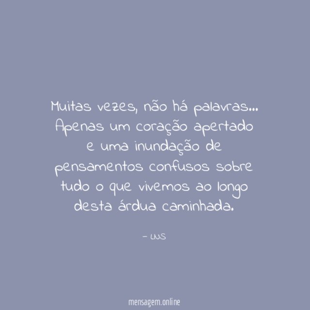 Muitas vezes