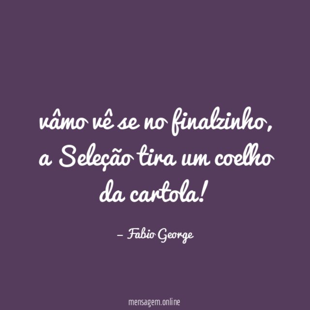 vâmo vê se no finalzinho
