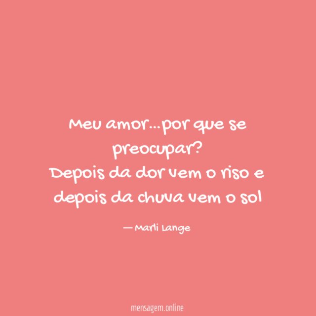 Meu amor