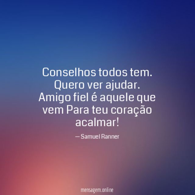Conselhos todos tem