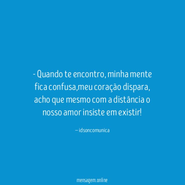 Quando te encontro