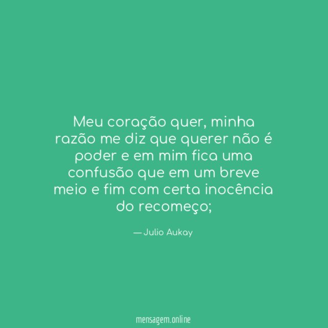 Meu coração quer