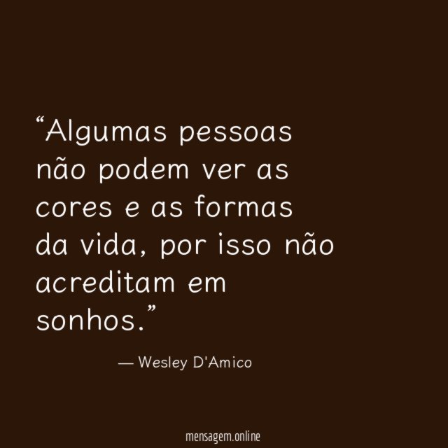Algumas pessoas não podem ver as cores