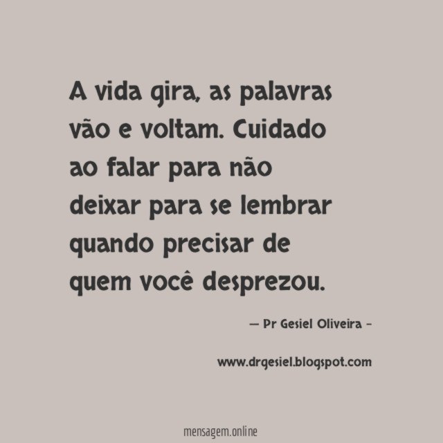 A vida gira