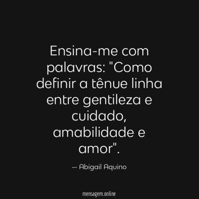 Ensina-me com palavras
