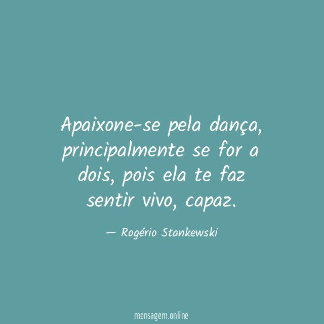 Apaixone-se pela dança