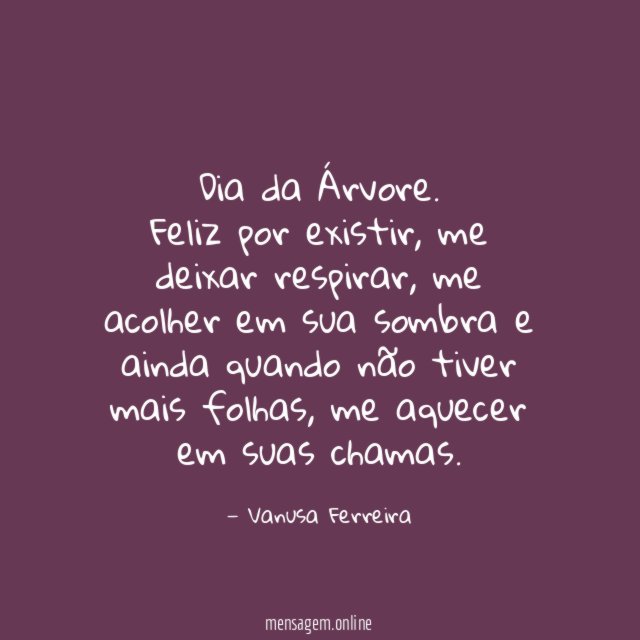 Dia da Árvore