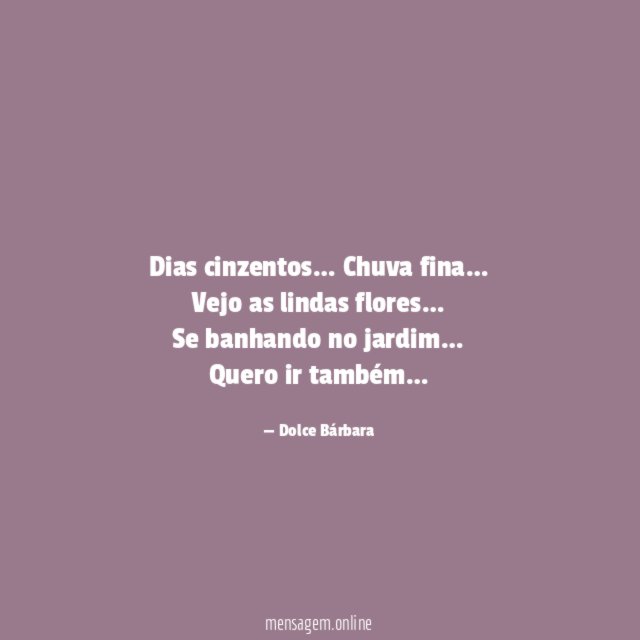Dias cinzentos