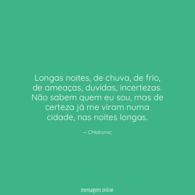 Longas noites