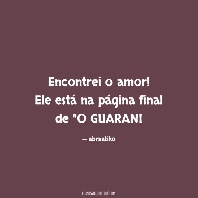 Encontrei o amor