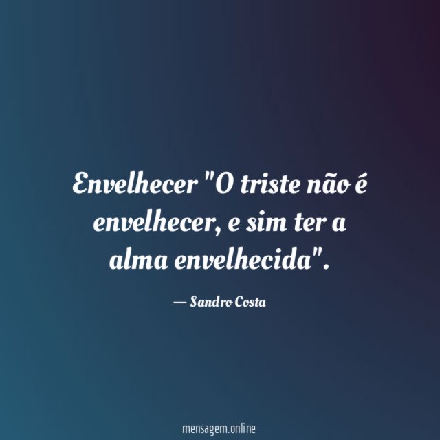 Envelhecer