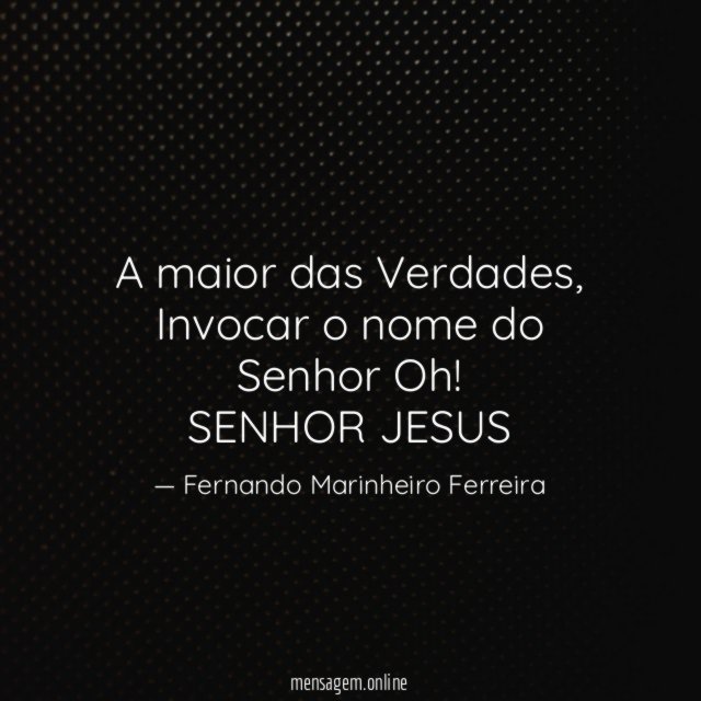 A maior das Verdades