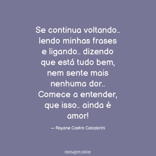 Se continua voltando