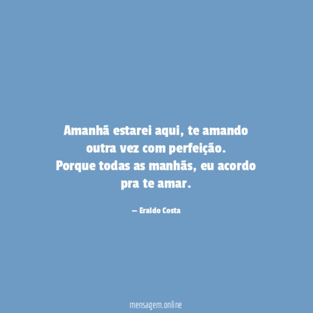 Amanhã estarei aqui