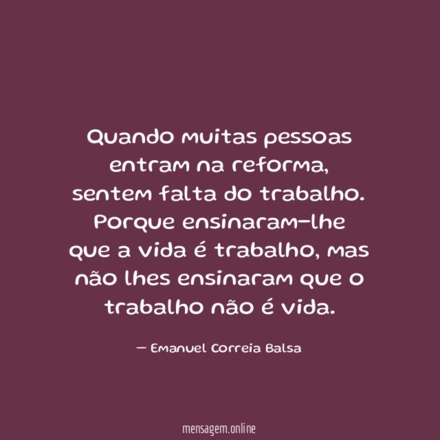 Quando muitas pessoas entram na reforma