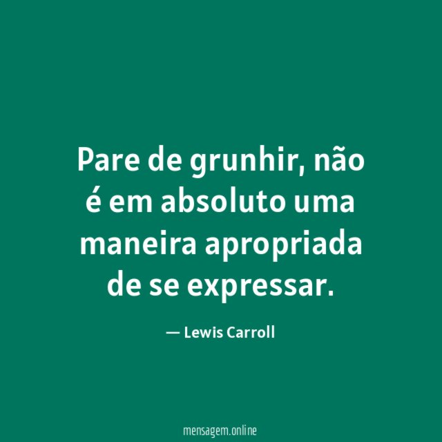 Pare de grunhir