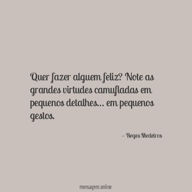 Quer fazer alguem feliz