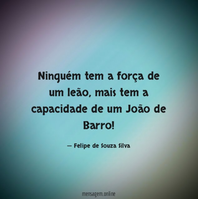 Ninguém tem a força de um leão