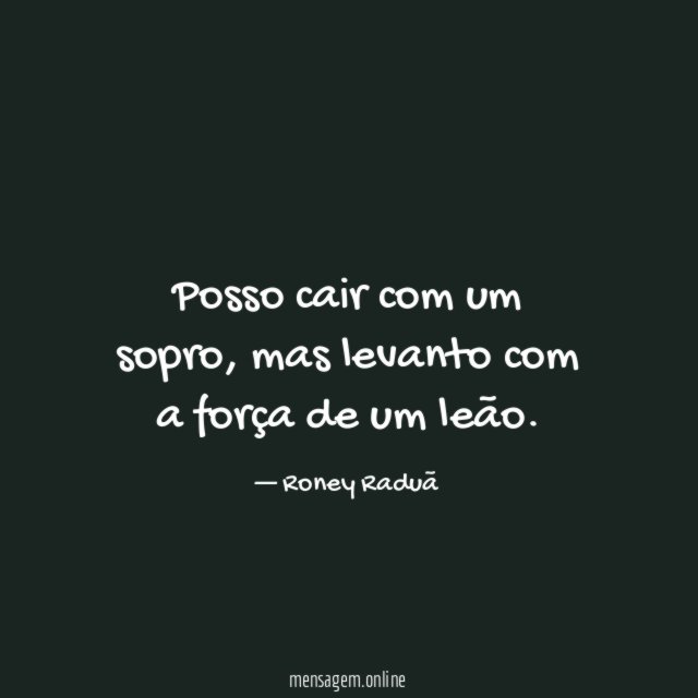Posso cair com um sopro