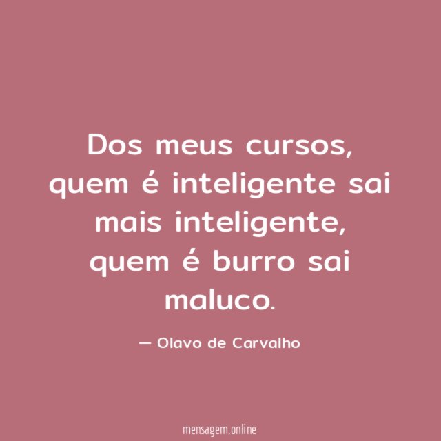 Dos meus cursos