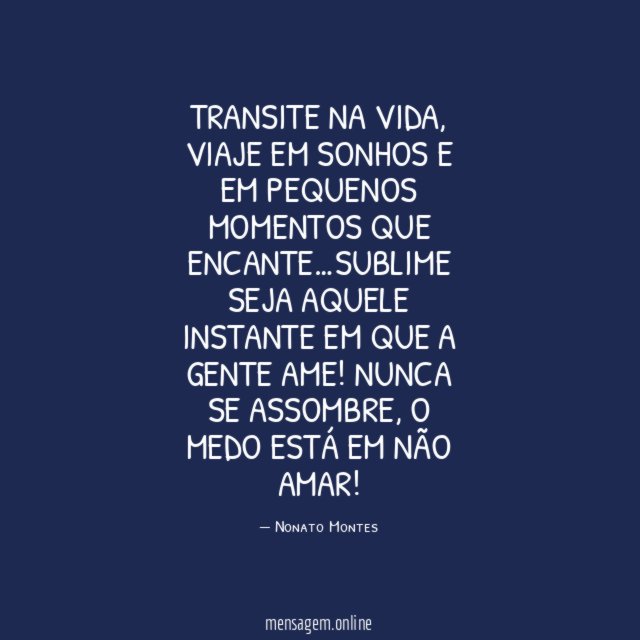 TRANSITE NA VIDA