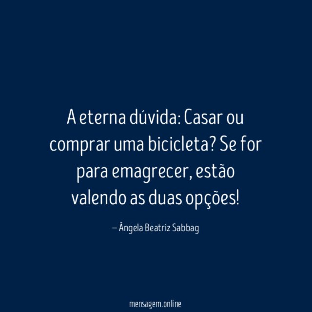 A eterna dúvida