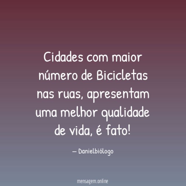 Cidades com maior número de Bicicletas nas ruas