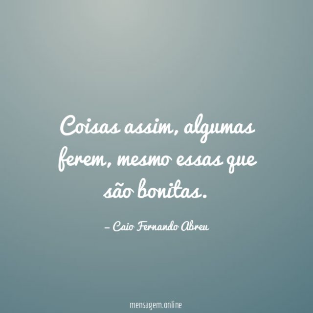 Coisas assim