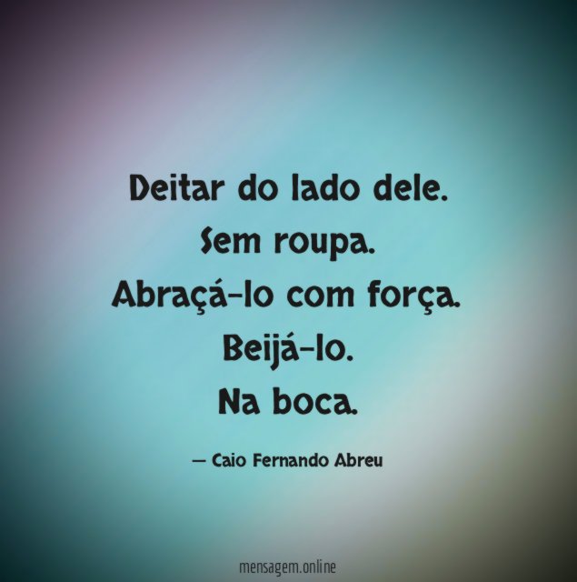 Deitar do lado dele