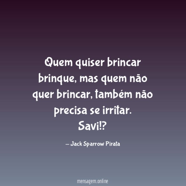 Quem quiser brincar brinque