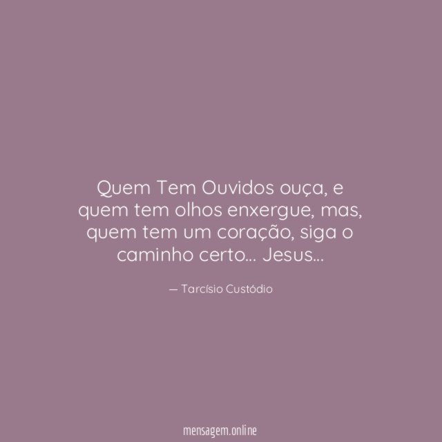 Quem Tem Ouvidos ouça