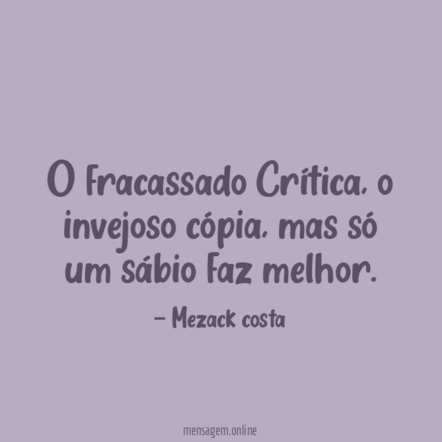 O fracassado Crítica