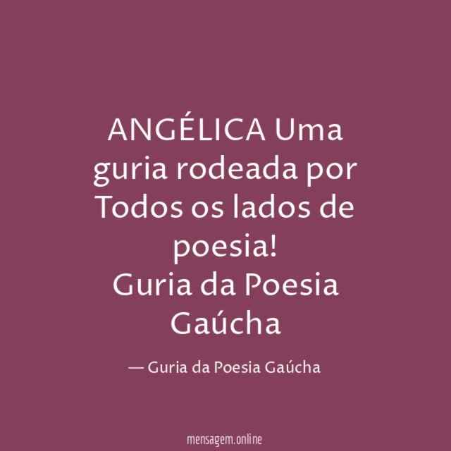 ANGÉLICA