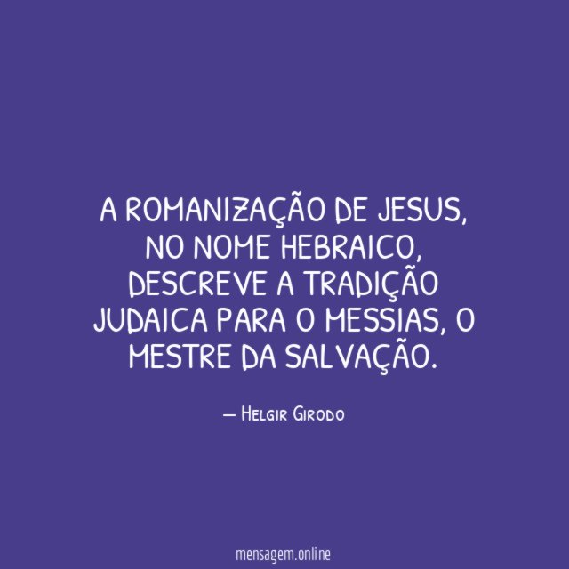 A romanização de Jesus