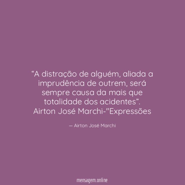 A distração de alguém