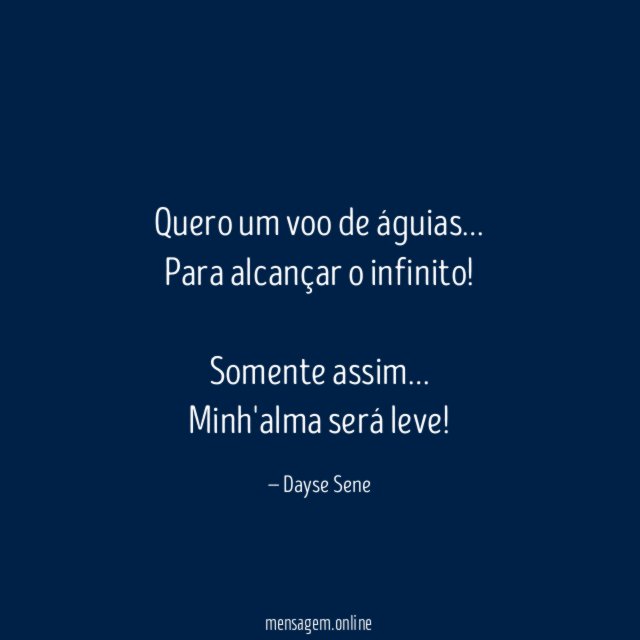 Quero um voo de águias
