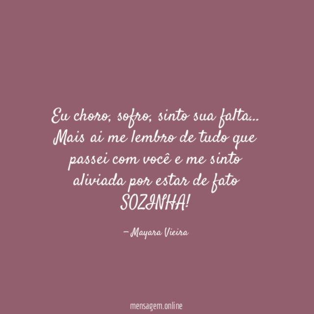Eu choro