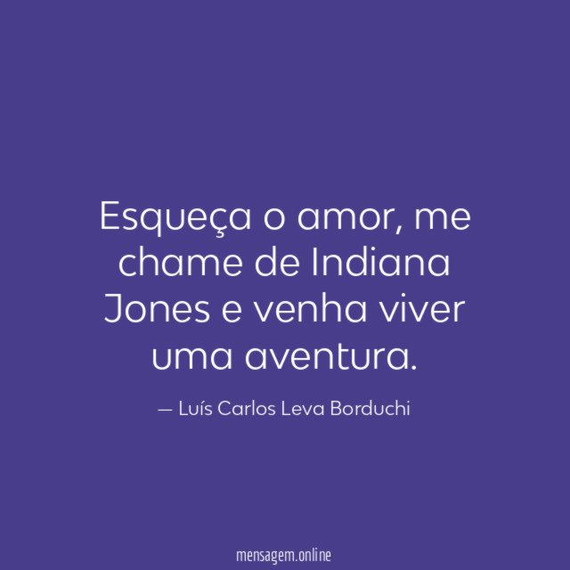 Esqueça o amor