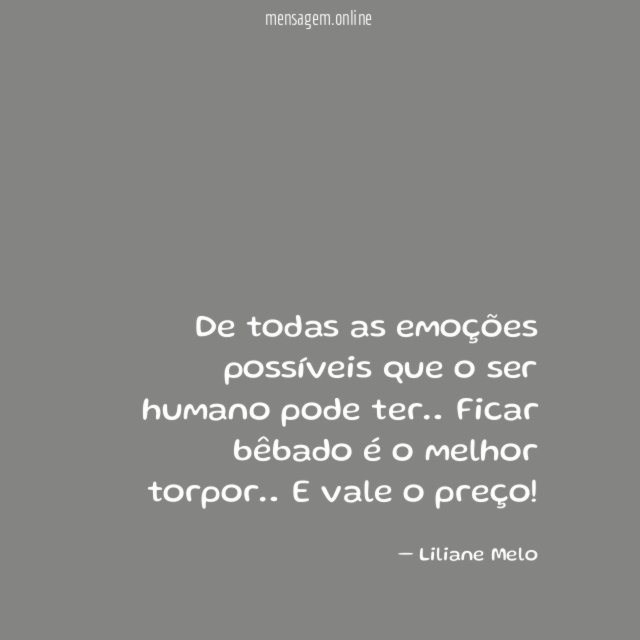 De todas as emoções possíveis que o ser