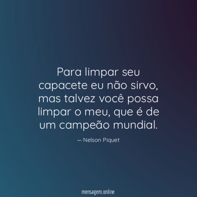 Para limpar seu capacete eu não sirvo