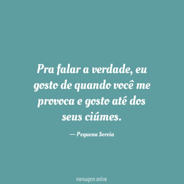 Pra falar a verdade