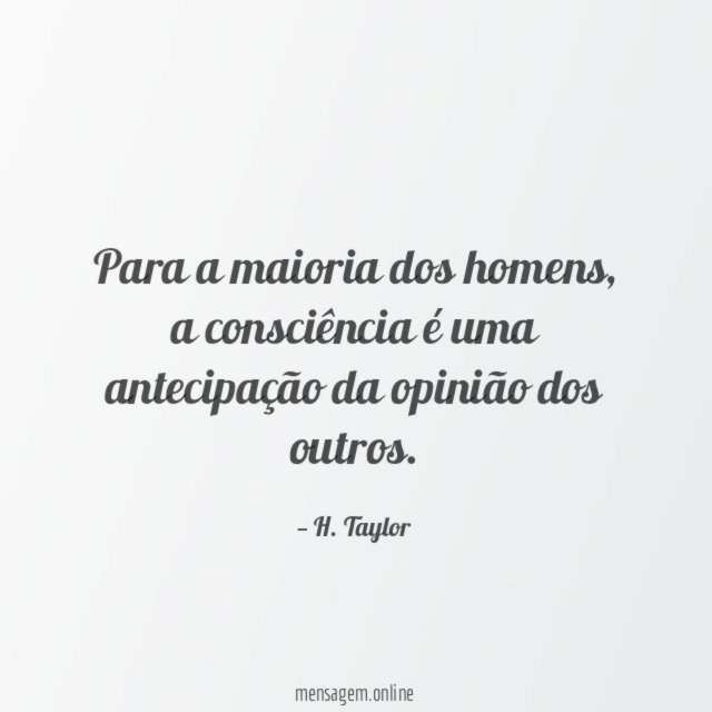 Para a maioria dos homens