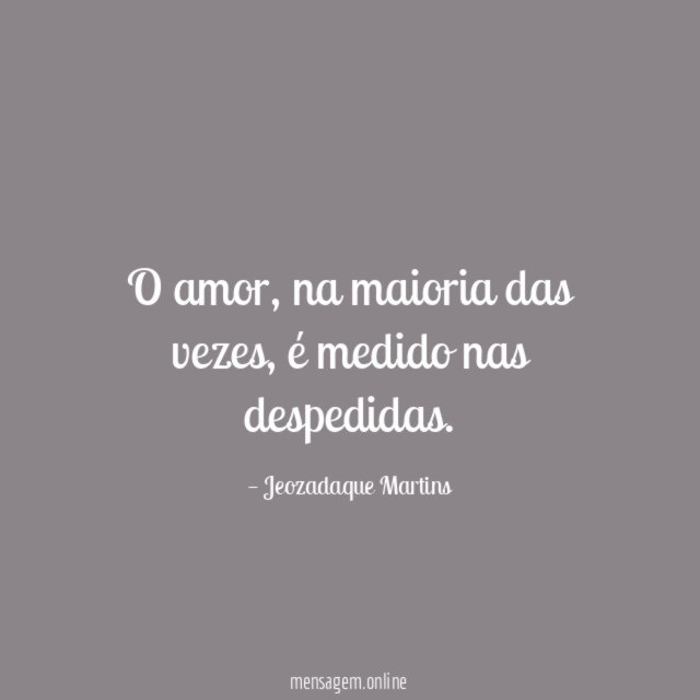 O amor